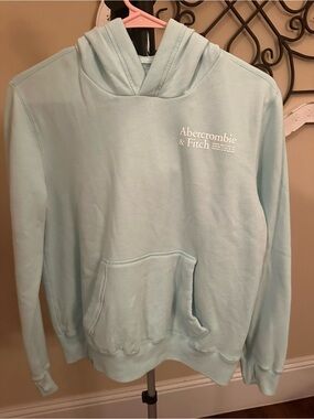 abercrombie kids Light Aqua Hoodie